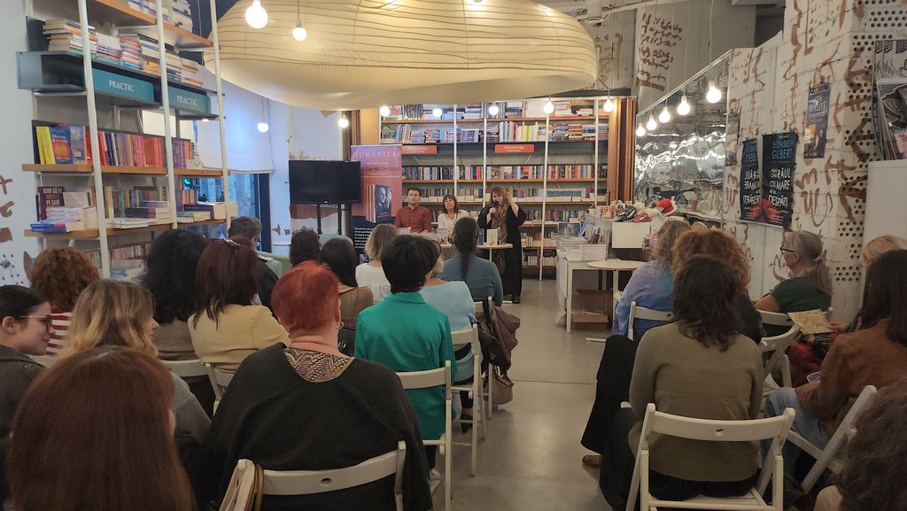 Lansarea romanului Matuf la Librăria Humanitas de la Cișmigiu