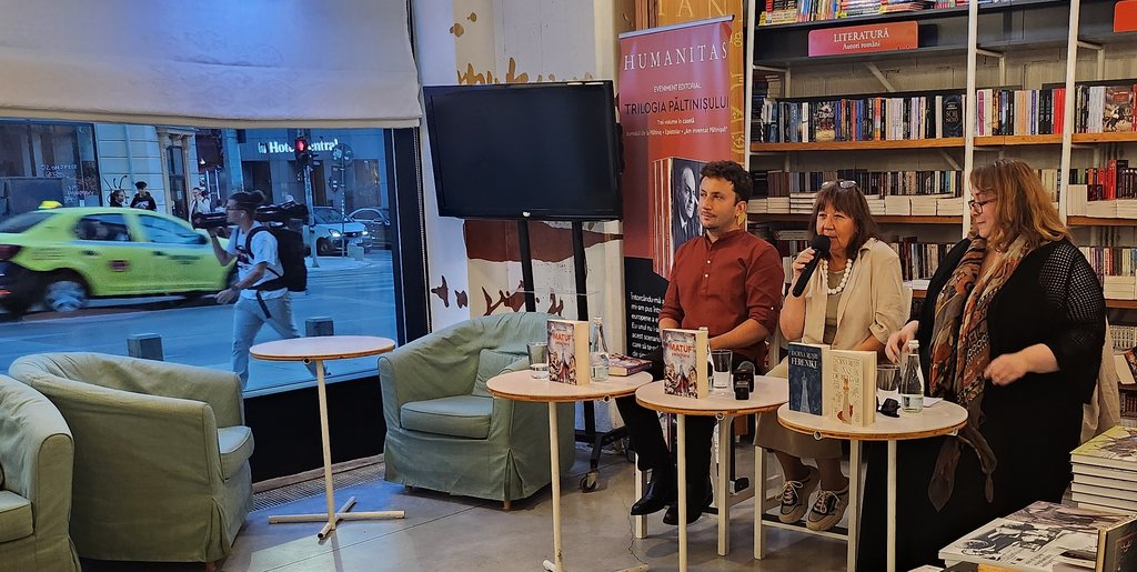 Întâlnirea literară de la Librăria Humanitas Cișmigiu