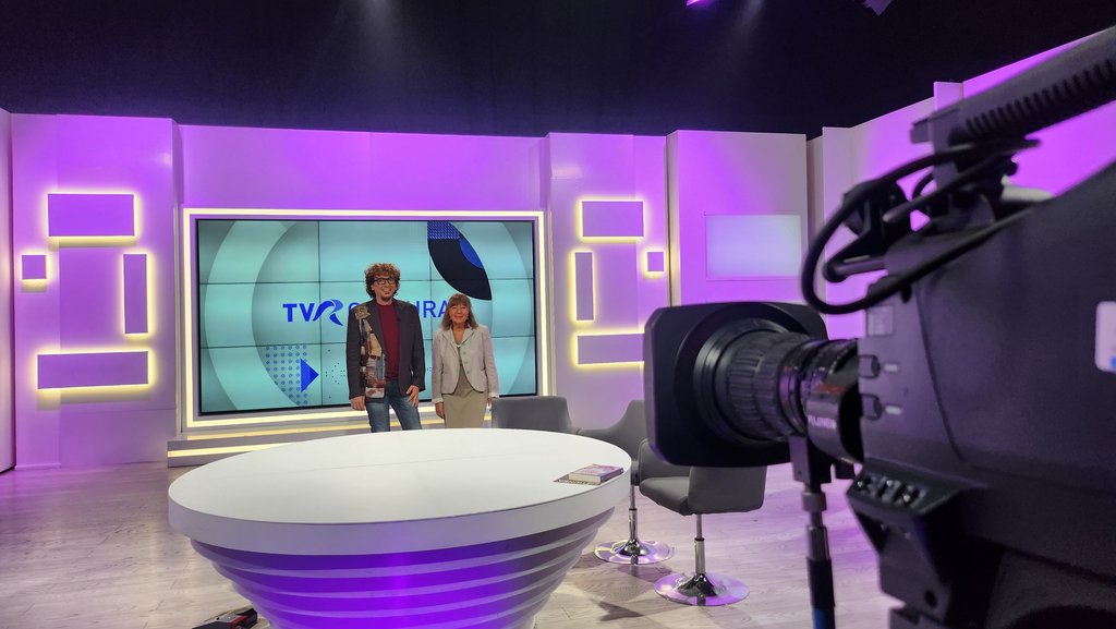 Doina Ruști la emisiunea Jurnal Cultural, TVR