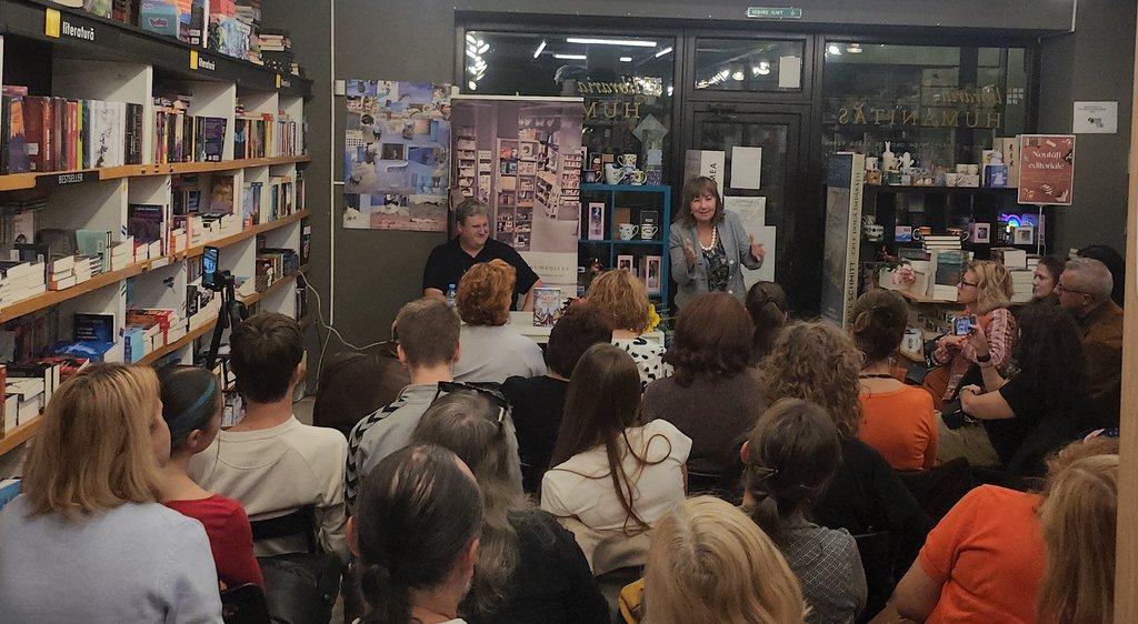 Lansarea romanului Matuf, peruchierul, la Librăria Humanitas Galați