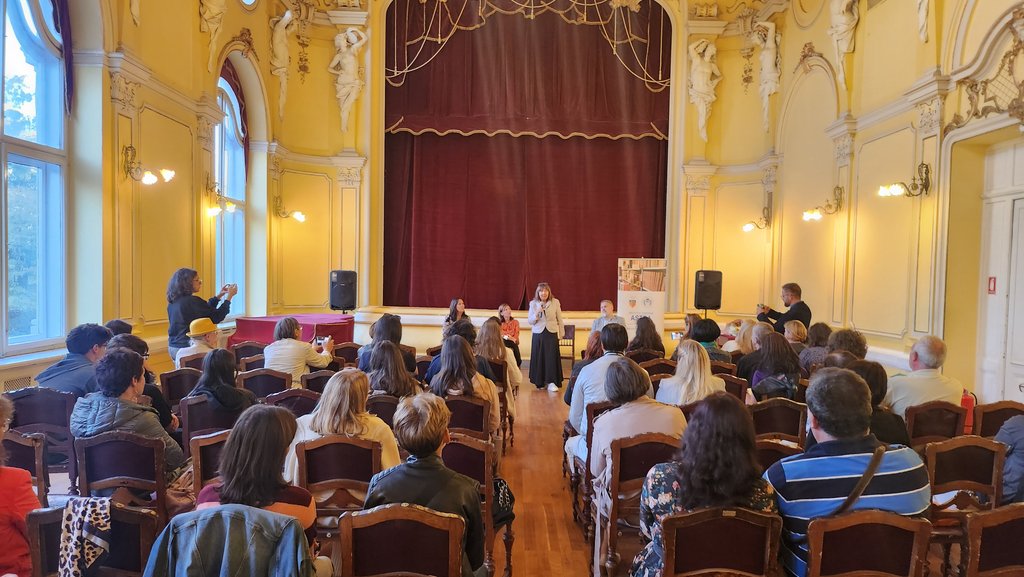 Lansarea romanului Matuf la Biblioteca ASTRA din Sibiu