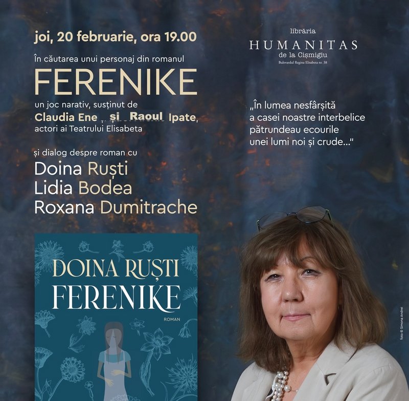 FERENIKE: prima întâlnire cu publicul - Doina Ruști