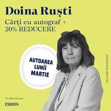 Doina Ruști - autoarea lunii martie, pe Libris - Doina Ruști