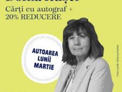 Doina Ruști - autoarea lunii martie, pe Libris