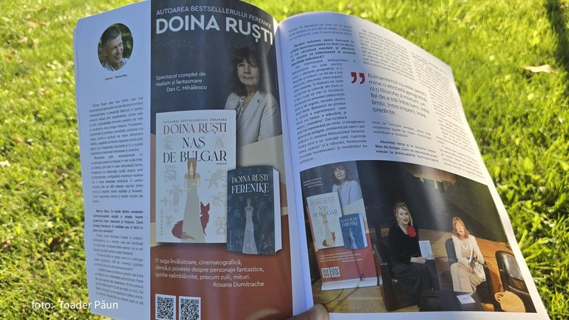 Doina Ruști on My Bulgarian Nose in Lace Magazine - Doina Ruști