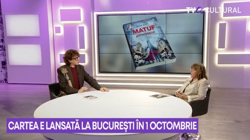 Matuf, peruchierul la Jurnal Cultural - Doina Ruști